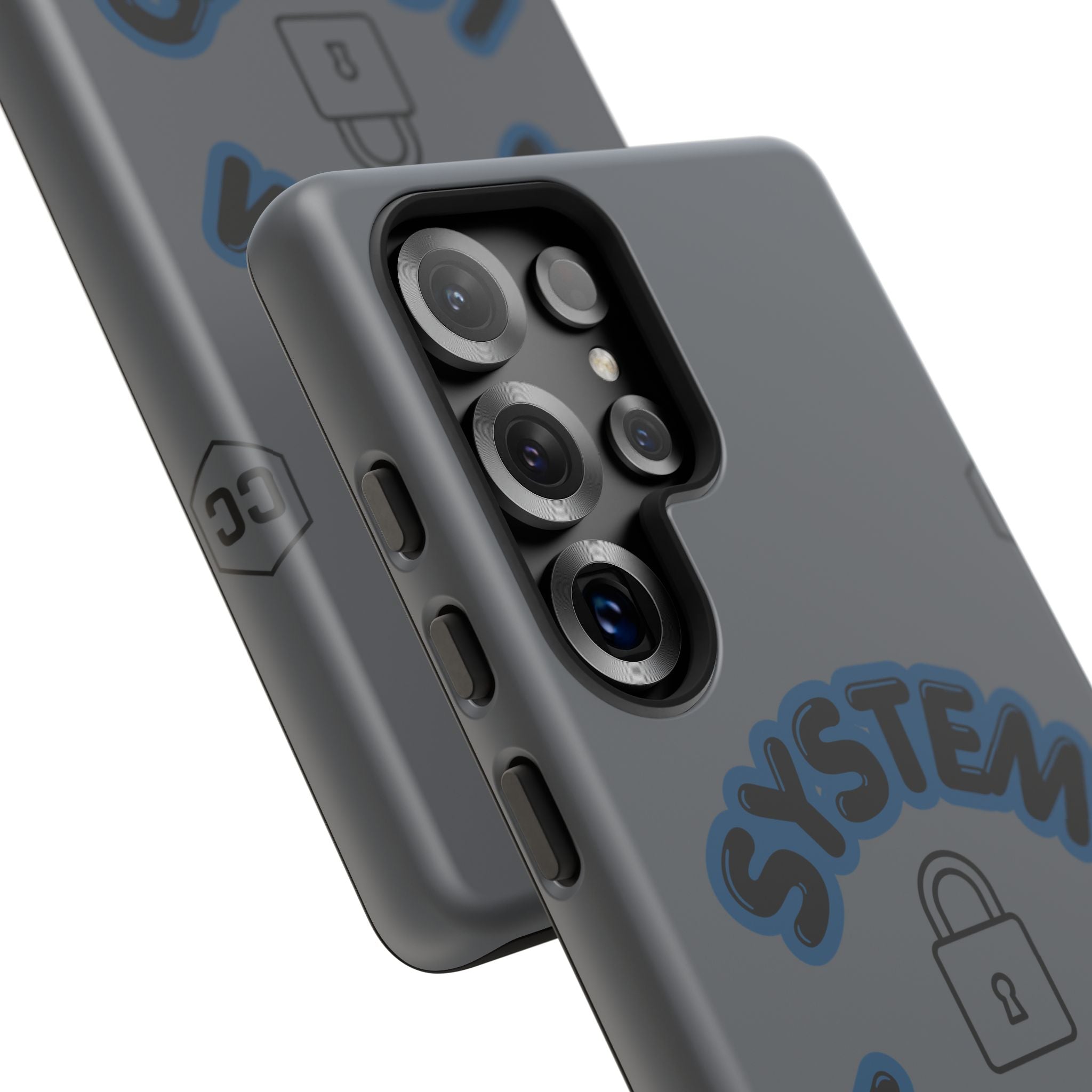 CipherCore System Locked Dual-Layer Phone Case | Digital-Era Identity Accessory