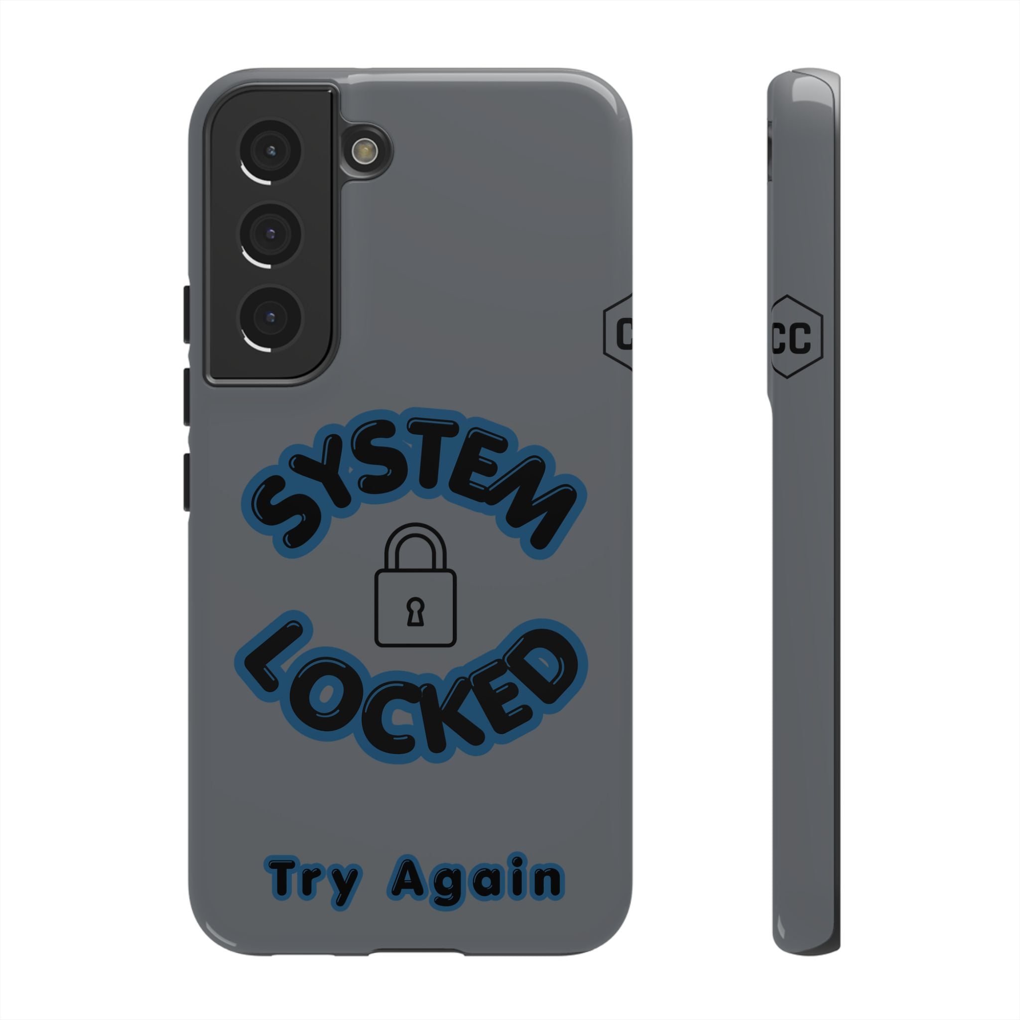 CipherCore System Locked Dual-Layer Phone Case | Digital-Era Identity Accessory