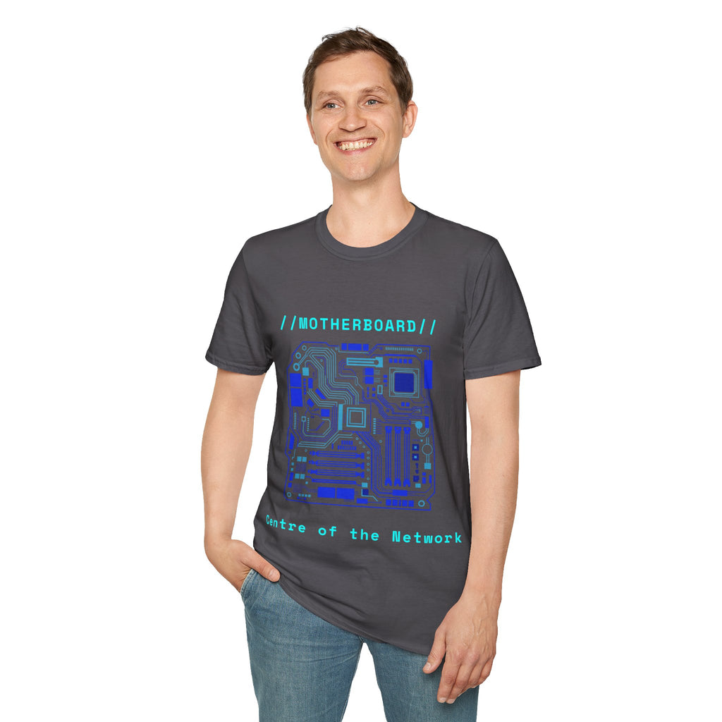 CipherCore Motherboard Graphic Tee | Digital-Era Identity Wear