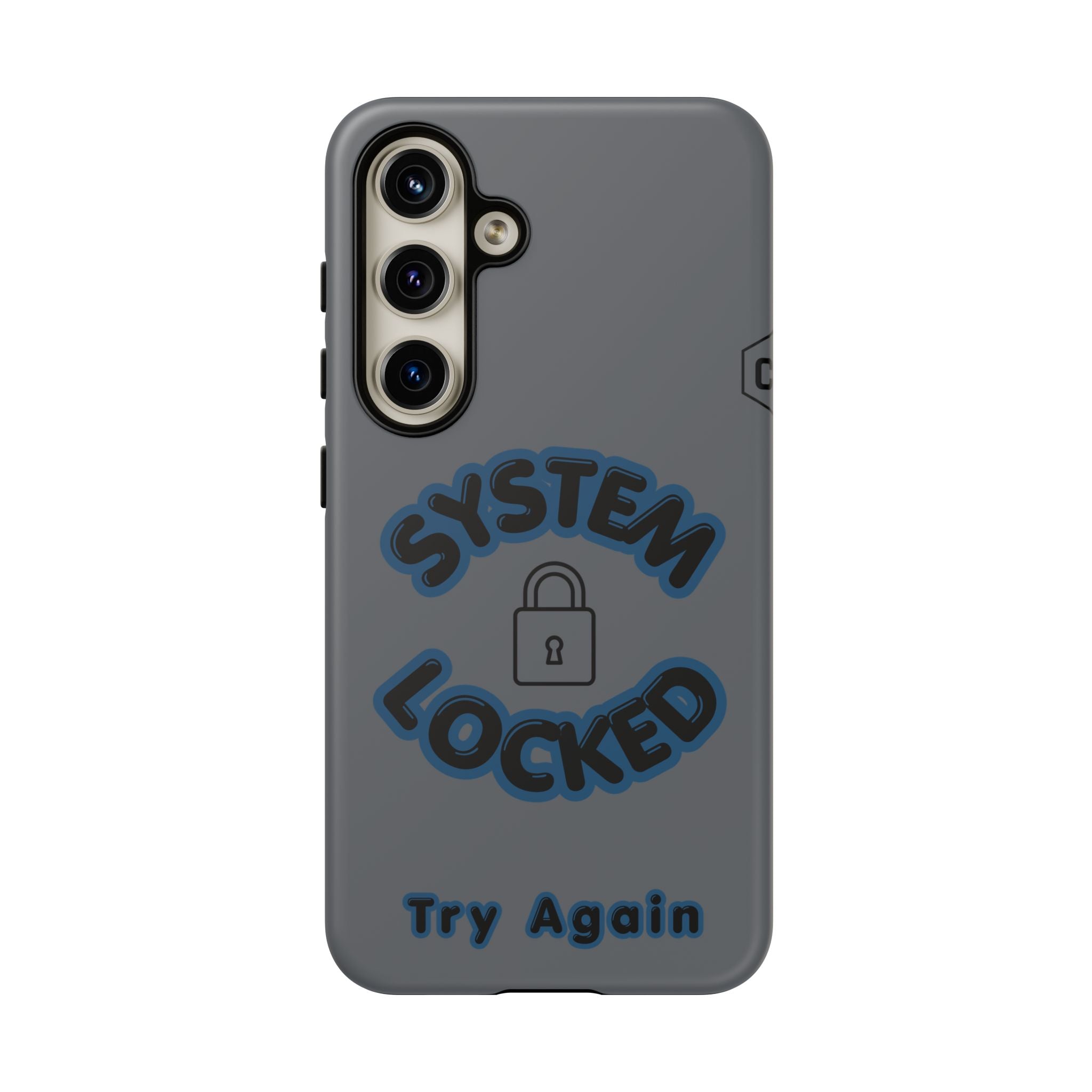 CipherCore System Locked Dual-Layer Phone Case | Digital-Era Identity Accessory