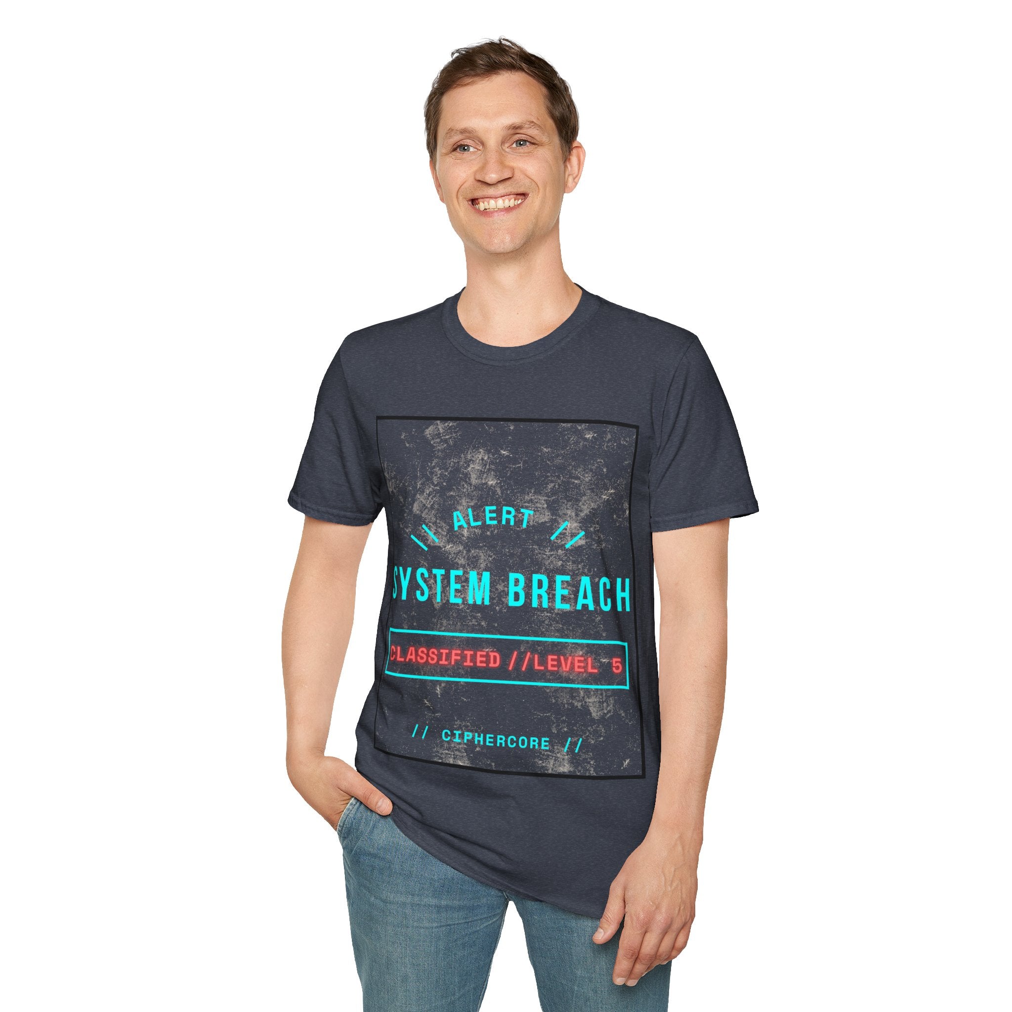 CipherCore System Breach Graphic Tee | Digital-Era Identity Wear