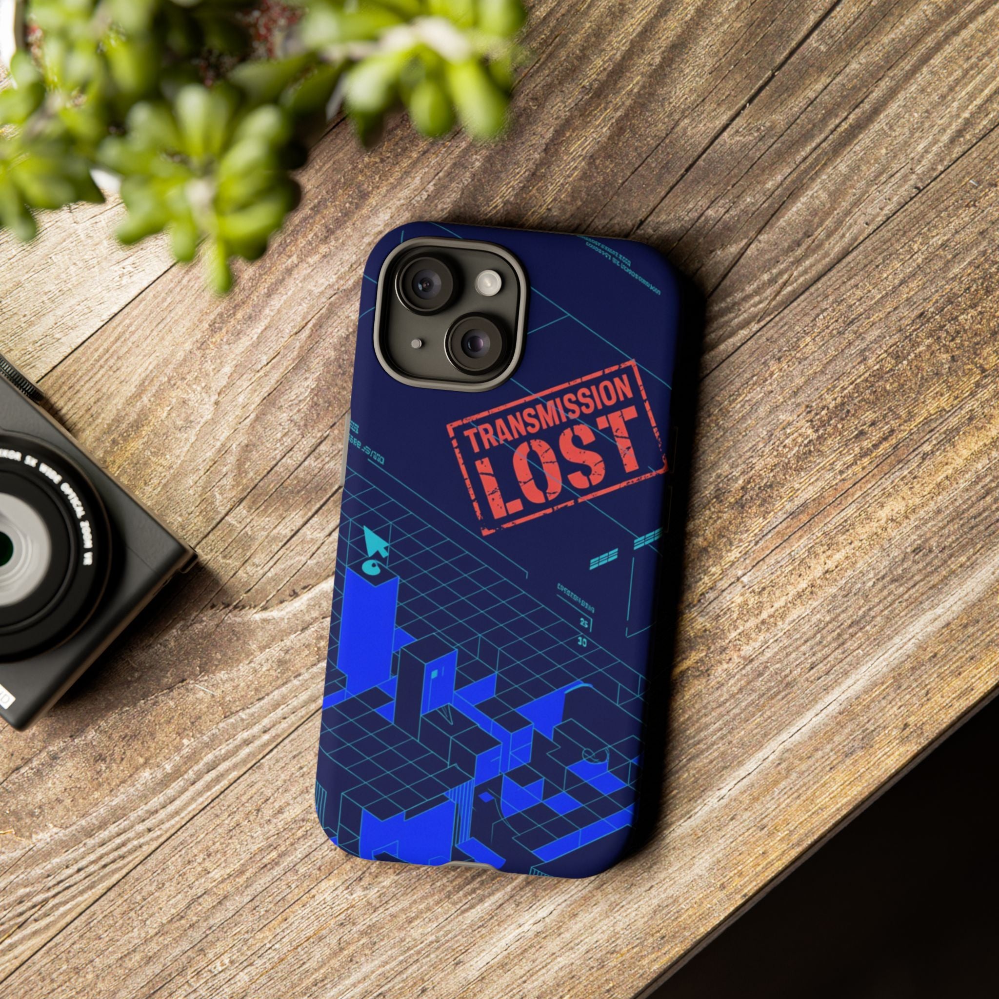CipherCore Signal Void Flexi Phone Case | Digital-Era Identity Accessory