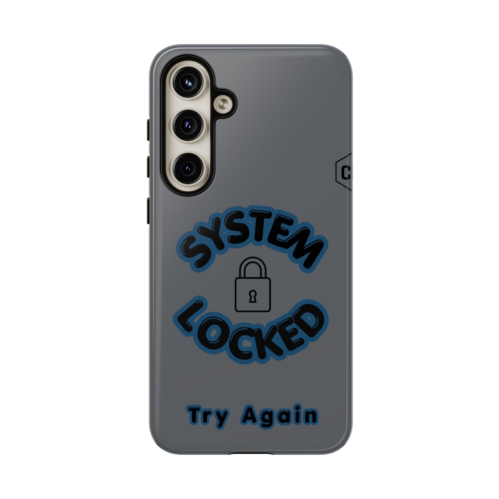 CipherCore System Locked Dual-Layer Phone Case | Digital-Era Identity Accessory