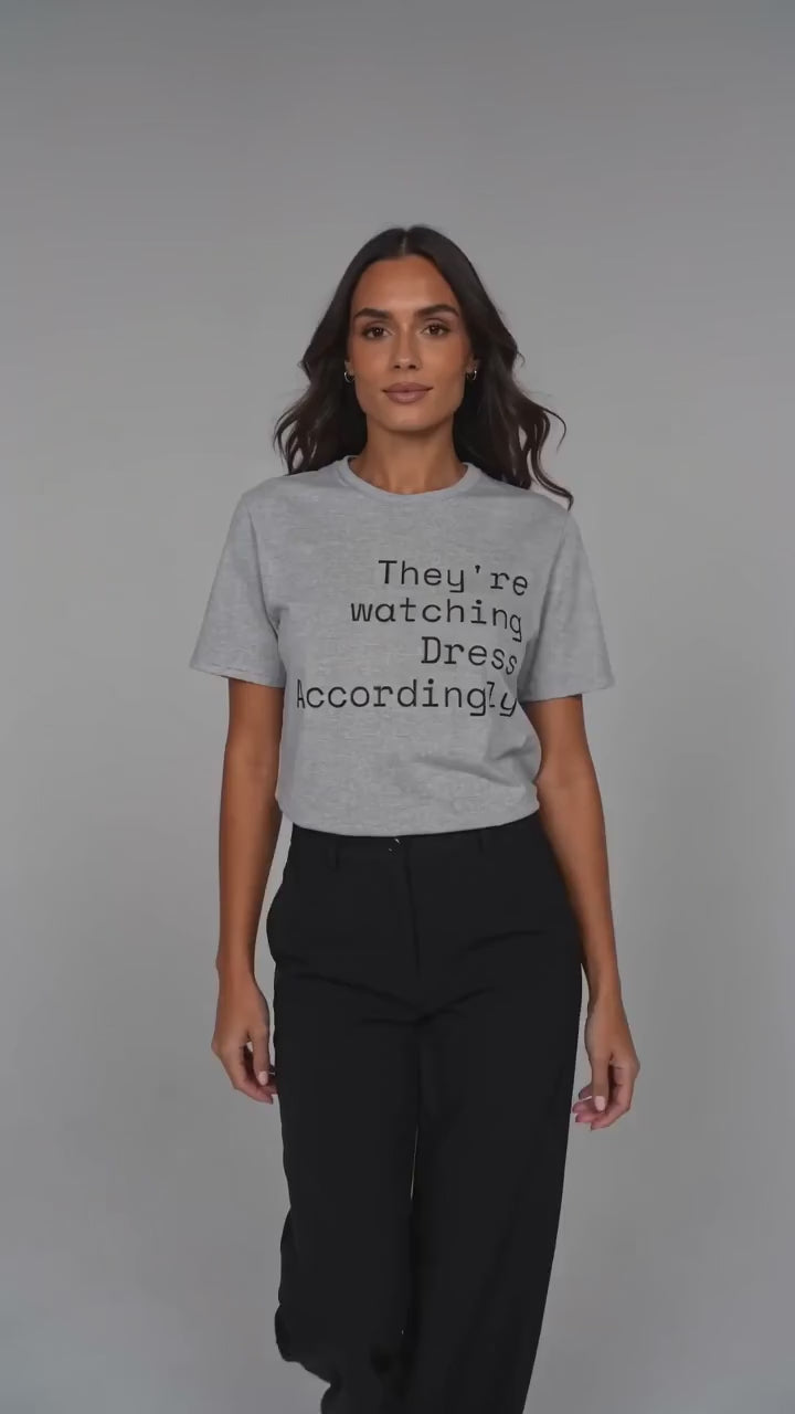 CipherCore They're Watching Manifesto Tee | Digital-Era Identity Wear